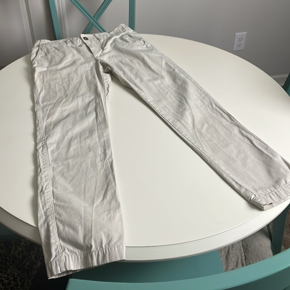 American Eagle Outfitters Light Khaki Slim Straight Pants- size 29 - Picture 6 of 16